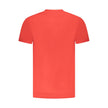 Red Cotton Men T-Shirt