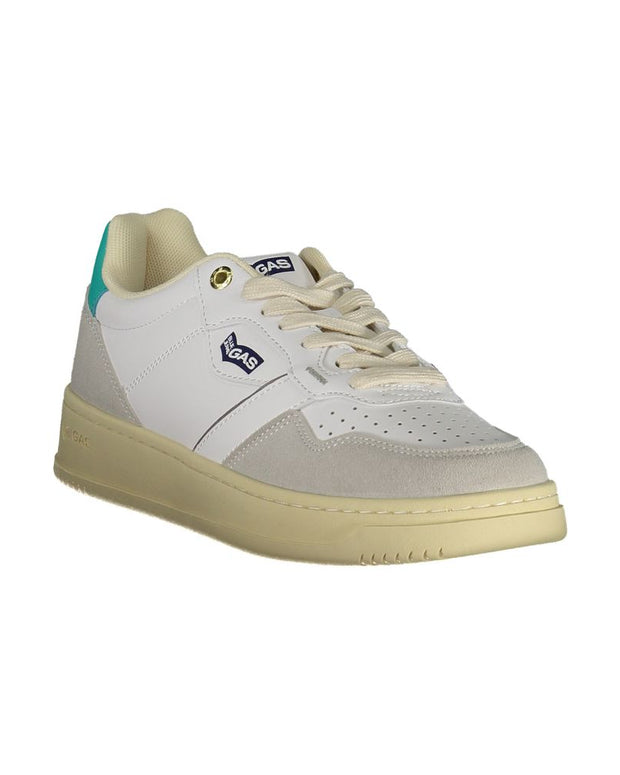 White Artificial Leather Women Sneaker