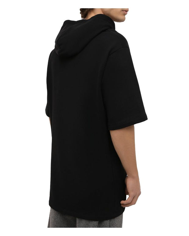 Black Cotton Sweater