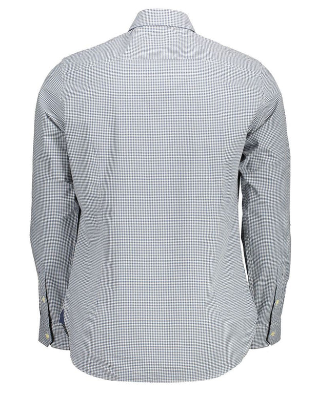 Light Blue Cotton Men Shirt
