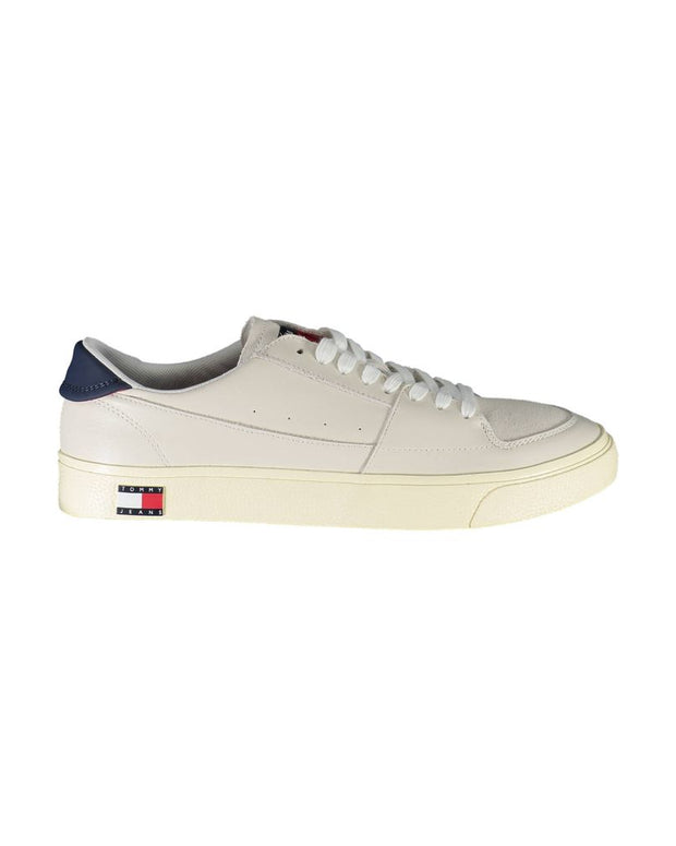 White Leather Men Sneaker