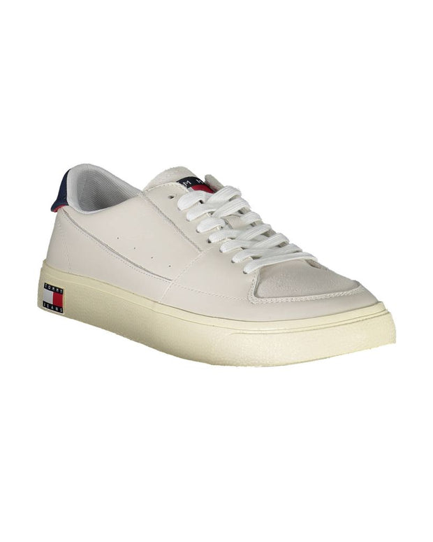 White Leather Men Sneaker