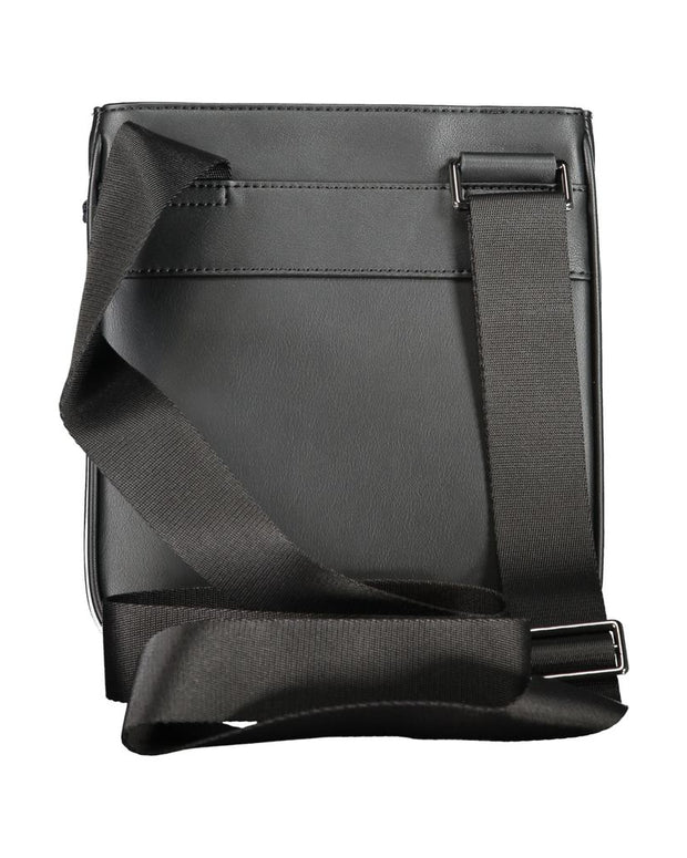 Black Polyethylene Shoulder Bag