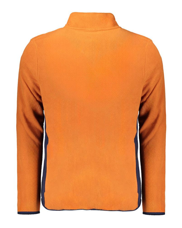 Brown Polyester Men Sweater
