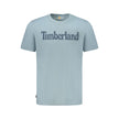 Light Blue Organic Cotton Men T-Shirt