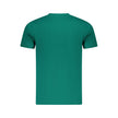 Green Cotton Men T-Shirt