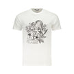 White Cotton Men T-Shirt