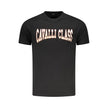 Black Cotton Men T-Shirt