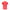 Red Cotton Men Polo Shirt