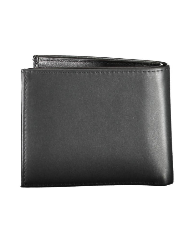Black Leather Men Wallet