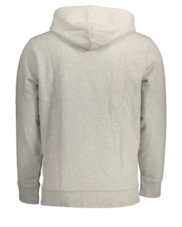 Gray Cotton Men Sweater