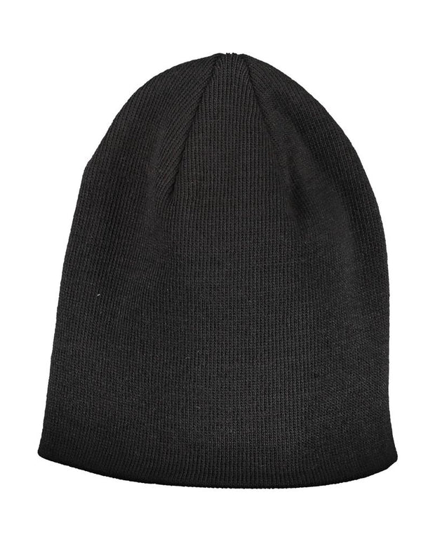 Black Marabou Men Cap