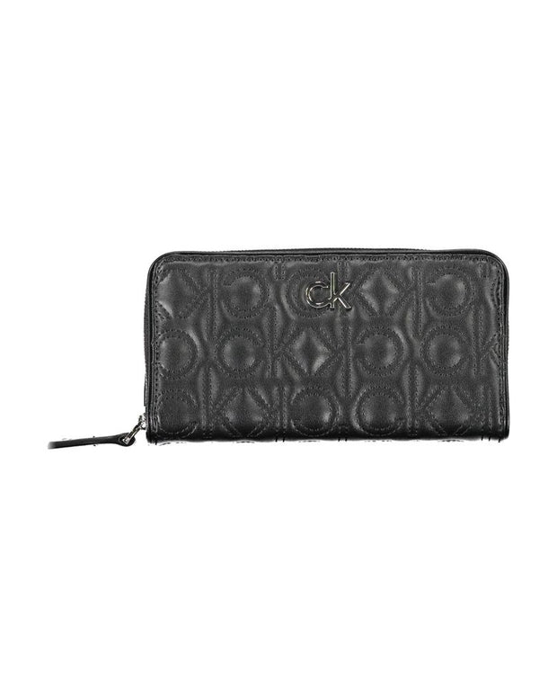 Black Polyethylene Women Wallet