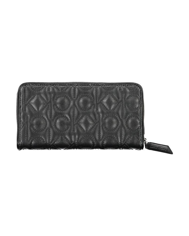 Black Polyethylene Women Wallet