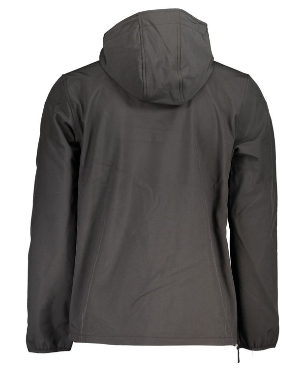 Sleek Soft Shell Hooded Jacket for Men