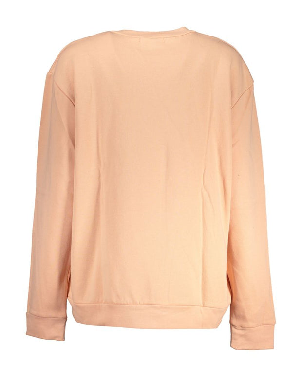 Pink Cotton Women Sweater