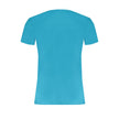 Light Blue Cotton Men T-Shirt