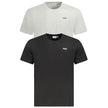 Black Cotton Men T-Shirt