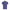 Blue Cotton Men Polo Shirt