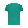 Green Cotton Men T-Shirt