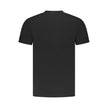Black Cotton Men T-Shirt
