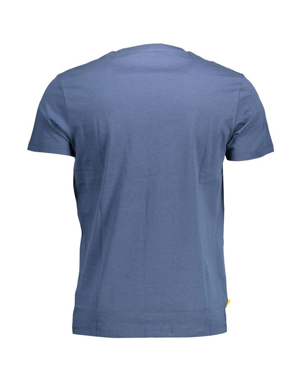 Blue Organic Cotton Men T-Shirt