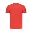 Red Cotton Men T-Shirt