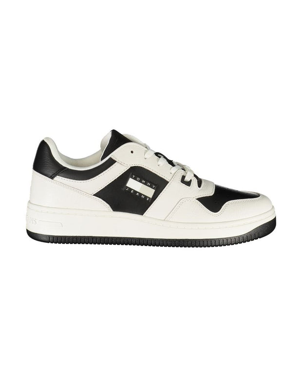 White Leather Mens Sneaker