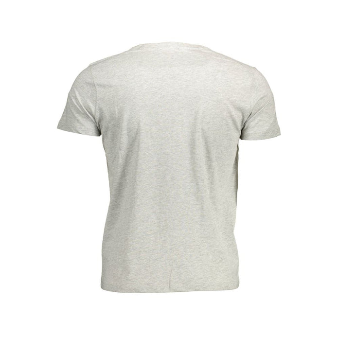 Brown Cotton Men T-Shirt