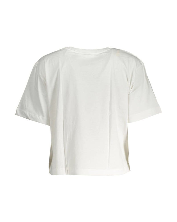 White Cotton Women Top