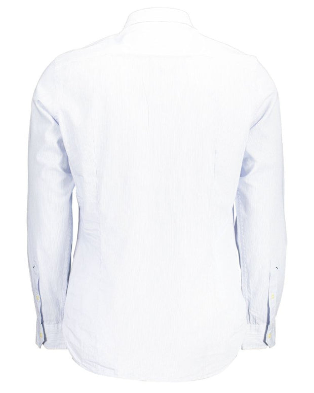 Light Blue Cotton Men Shirt