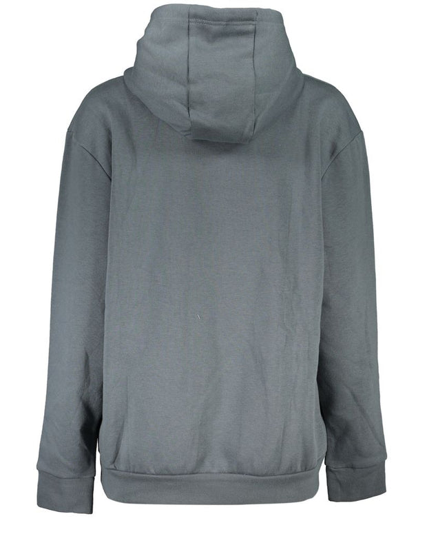 Gray Cotton Women Sweater