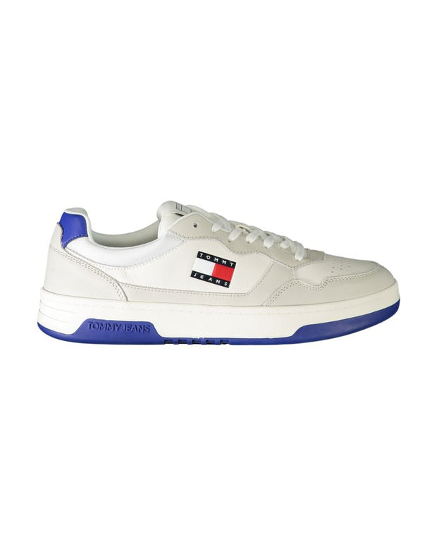 White Leather Men Sneaker