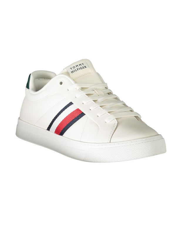 White Leather Men Sneaker