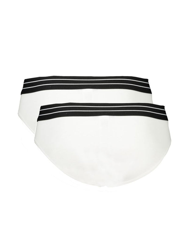 White Cotton Mens Underwear