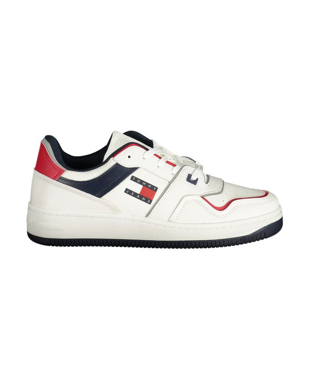 White Leather Men Sneaker