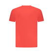 Red Cotton Men T-Shirt