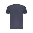 Blue Cotton Men T-Shirt