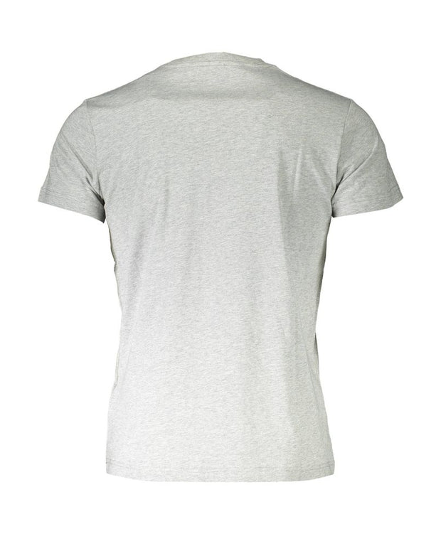 Brown Cotton Men T-Shirt