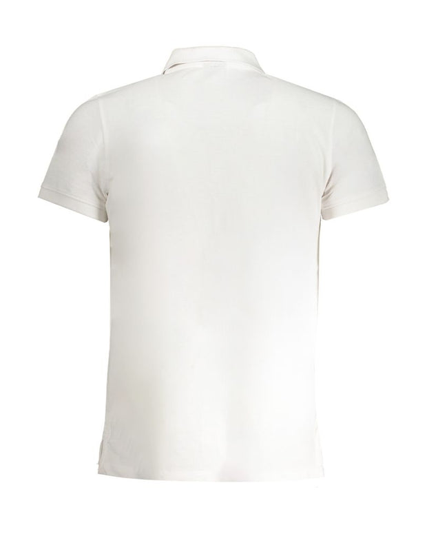 White Cotton Polo Shirt