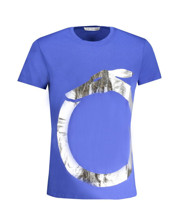 Blue Cotton T-Shirt