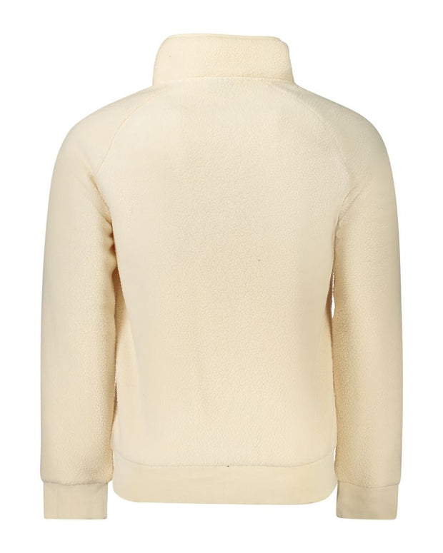 White Polyester Men's Sports Jacket