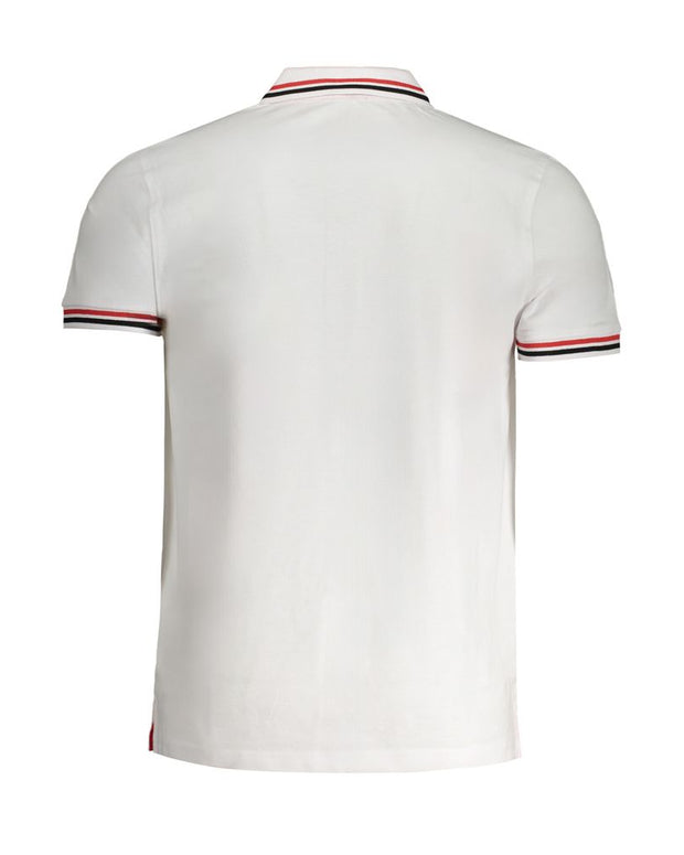 White Cotton Polo Shirt