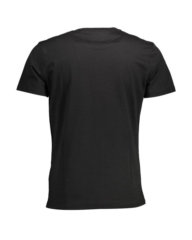 Elegant Crew Neck Tee with Iconic Print