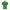 Sleek Green Slim Fit Polo with Contrast Detail