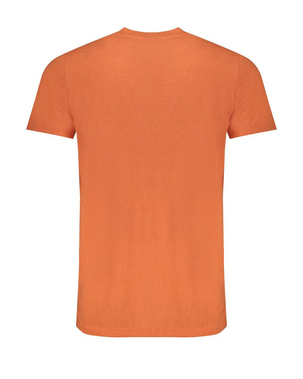 Orange Cotton T-Shirt