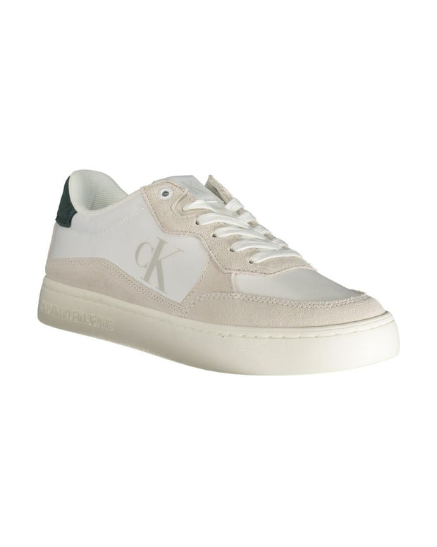 White Leather Men Sneaker
