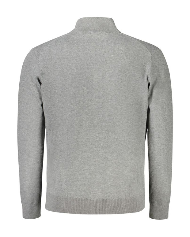 Brown Polyester Mens Cardigan