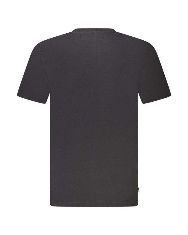 Black Cotton T-Shirt