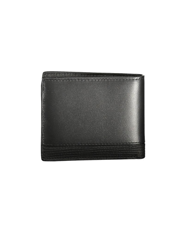 Black Leather Men Wallet